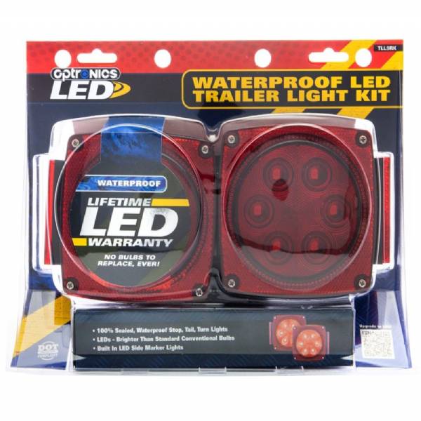 TLL9RK LED Waterproof Trailer Light Kit for under 80" wide Trailers #5