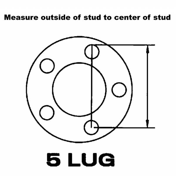 TR4104 2200lb Complete 5 Lug Hub Kit with 1" Bearings #4