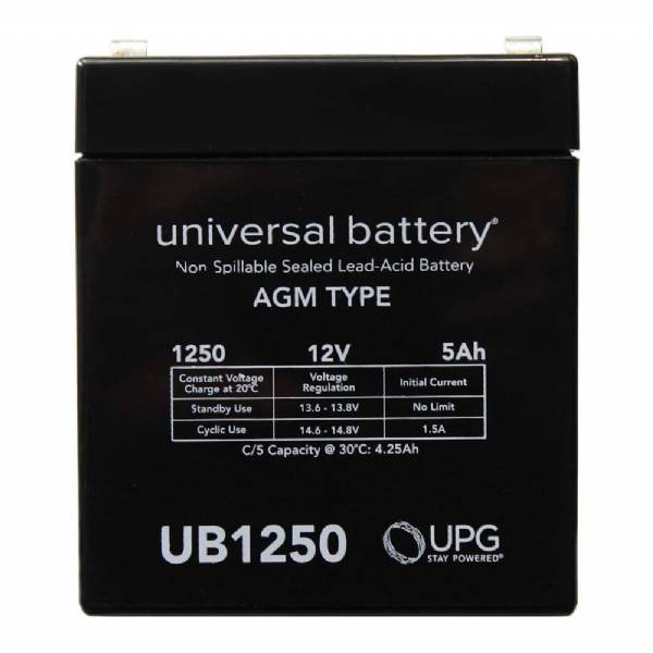 UB1250 12V 5AH Emergency Breakaway Replacement Battery