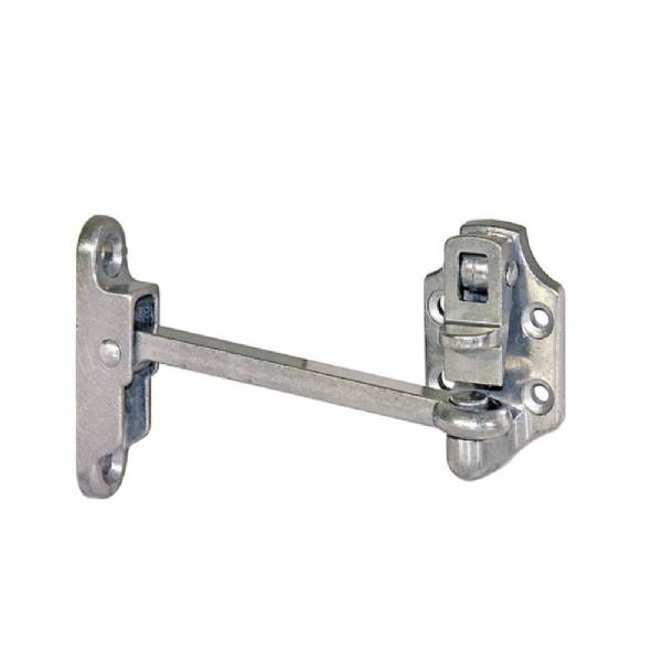 W300010 6" Heavy Duty Aluminum Hook and Keeper Door Holdback for Trailer Doors