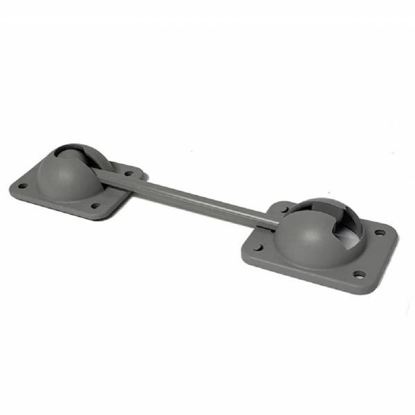 W300-030 6" Plastic Ball and T-Style Socket Door Holdback for Trailer Doors #2