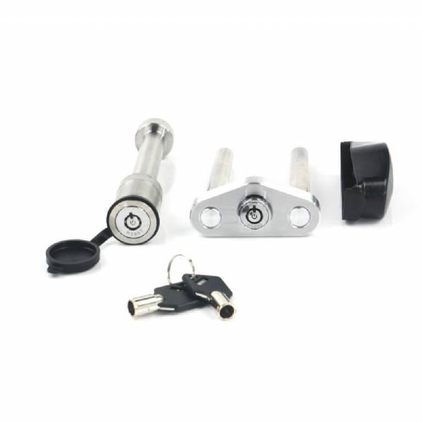 WS06 Keyed Alike Dual Pin Lock and Hitch Pin Set