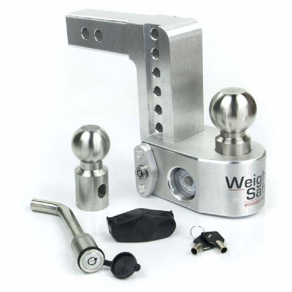 WS62KA 6" Aluminum Weigh Safe Adjustable Hitch