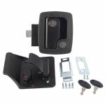 013520 Bauer Black RV Trailer Side Entry Door Lock