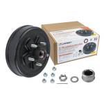 2024013264 3500lb 5 on 4-1/2" Bolt Pattern 10" Pre-Greased Brake Drum Kit