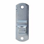 234000-RH Zinc Plated Steel Door Hasp 4-3/4" Centers