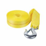 250-032389 2" X 20' Yellow 10k Boat Trailer Winch Strap