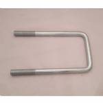 290-002496 U-Bolt 1/2"-13 Thread x 3"Wide x 6-1/2"Tall Zinc Plated