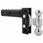 3291 16K Rated 2-1/2" Shank 4" Drop EZ Hitch Adjustable Ball Mount with 2" and 2-5/16" Combo Balls