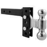 3294 14K Rated 2" Shank 4" Drop EZ Hitch Adjustable Ball Mount with 2" and 2-5/16" Combo Balls