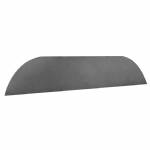 6001-112-16 12" Tall 16G Flat Steel Fender Backing for 6001 Tandem Steel Fender