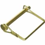 66053 5/16" x 2-19/32" Yellow Zinc Plated Snapper Pin