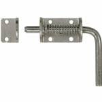 B2595LKB 1/2" Zinc Plated Spring Latch Assembly with Keeper