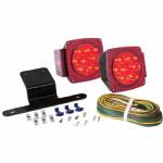 TLL9RK LED Waterproof Trailer Light Kit for under 80" wide Trailers