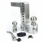 WS82KA 8" Aluminum Weigh Safe Adjustable Hitch